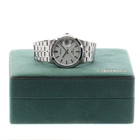 SEIKO Grand Seiko SBGG007/8N65-9010 Date Silver Dial Quartz Men's Watch_886153 - Picture 4 of 7